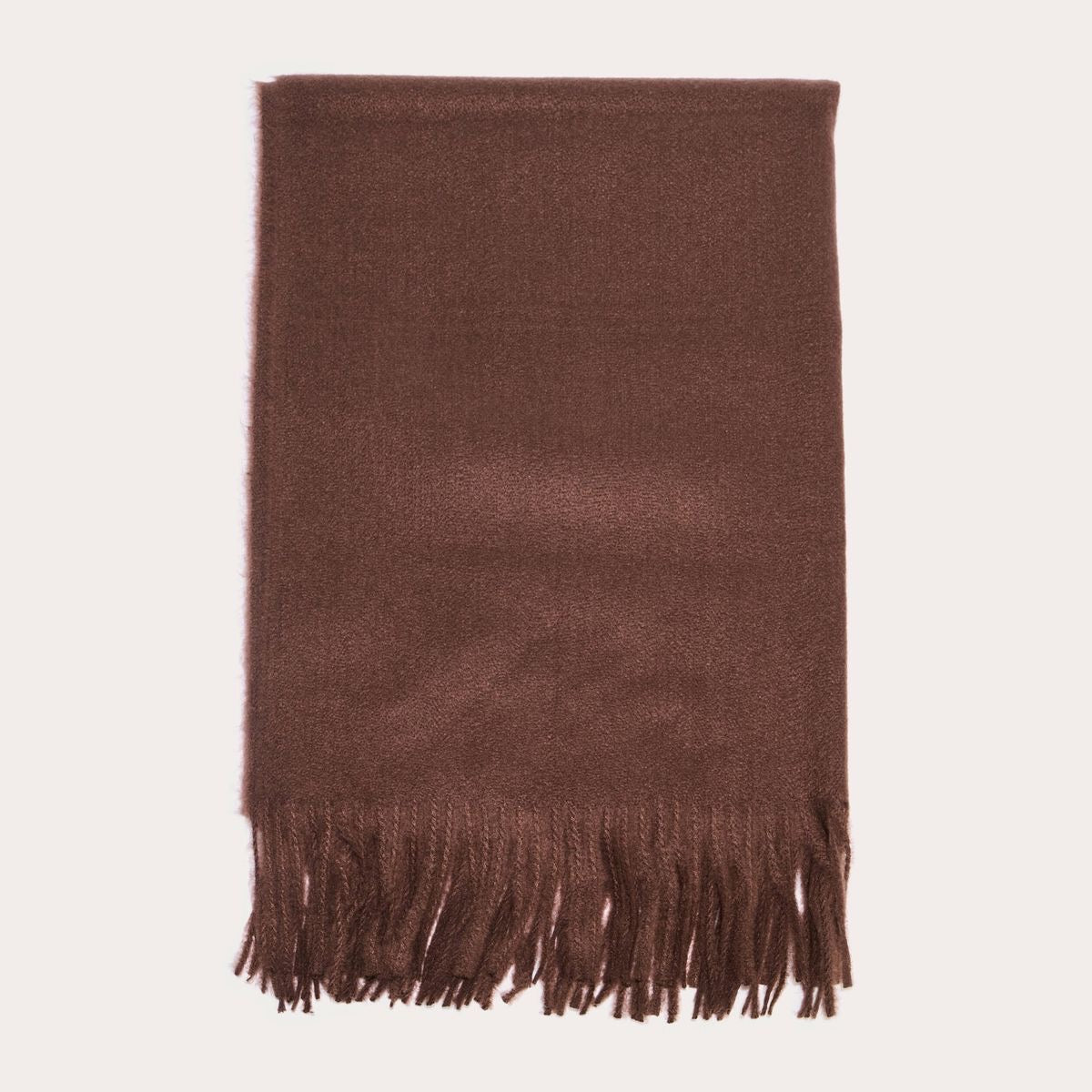 Écharpe a laine-marron ultra-doux|scrafyshop chaleur & elegance pour l'hiver